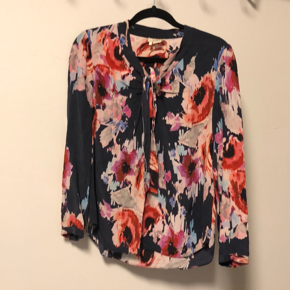 Kate spade floral blouse